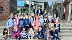 Einschulungsfeier an der St. Vitus Schule.