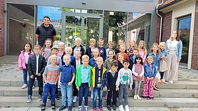 Einschulungsfeier an der St. Vitus Schule.