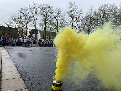 unangekündigte Feueralarmübung